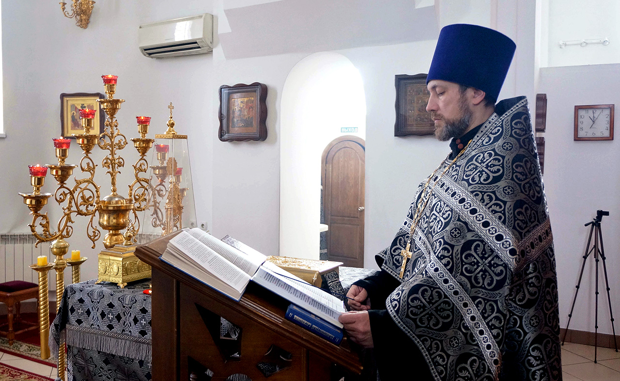 Утреннее богослужение в понедельник первой седмицы Великого Поста