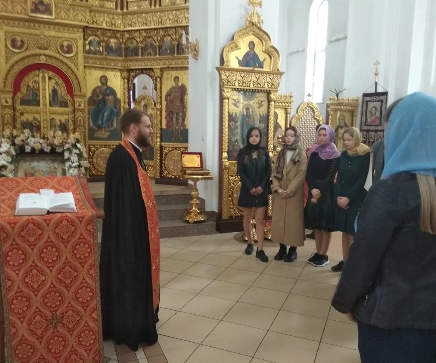 Молебен для выпускников