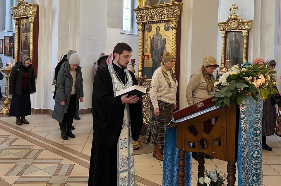 Канун праздника Сретения Господня