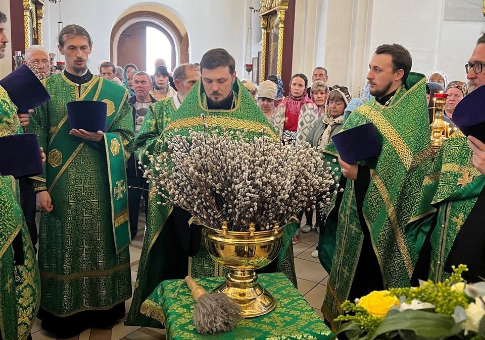 Канун праздника Входа Господня в Иерусалим