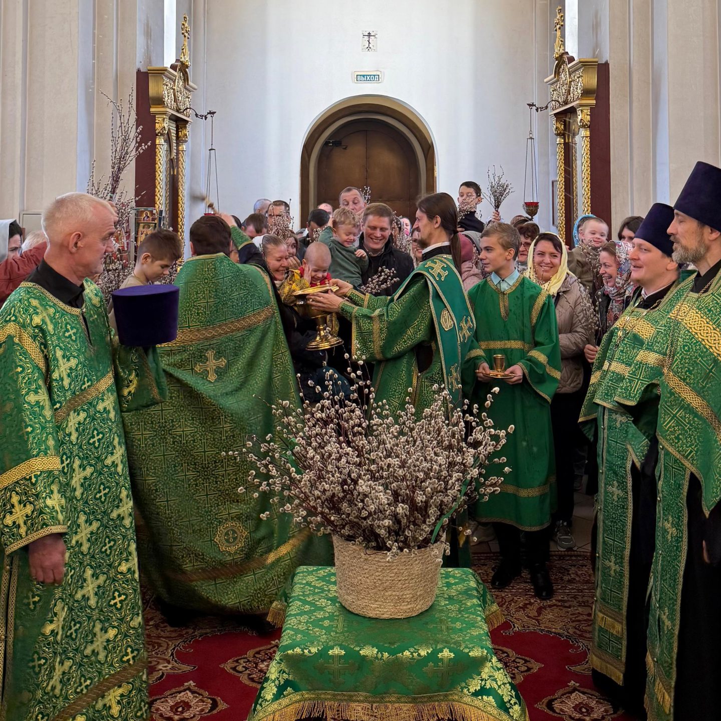 Канун празднования Входа Господня в Иерусалим
