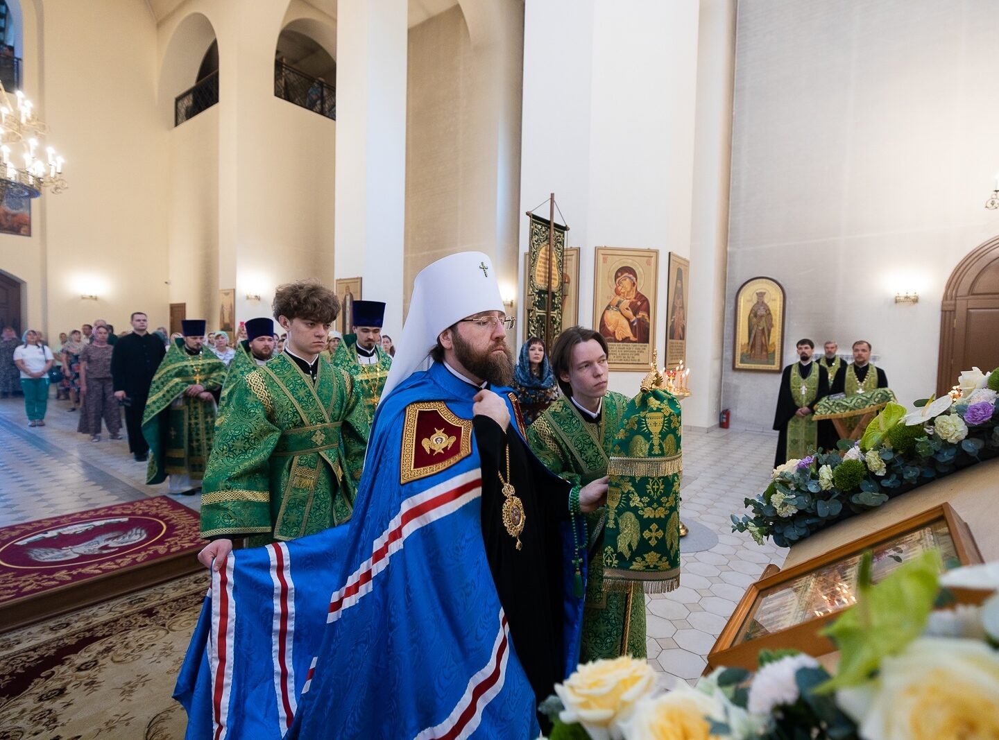 Настоятель храма принял участие в Архиерейском Богослужении в храме святителя Спиридона Тримифунтского