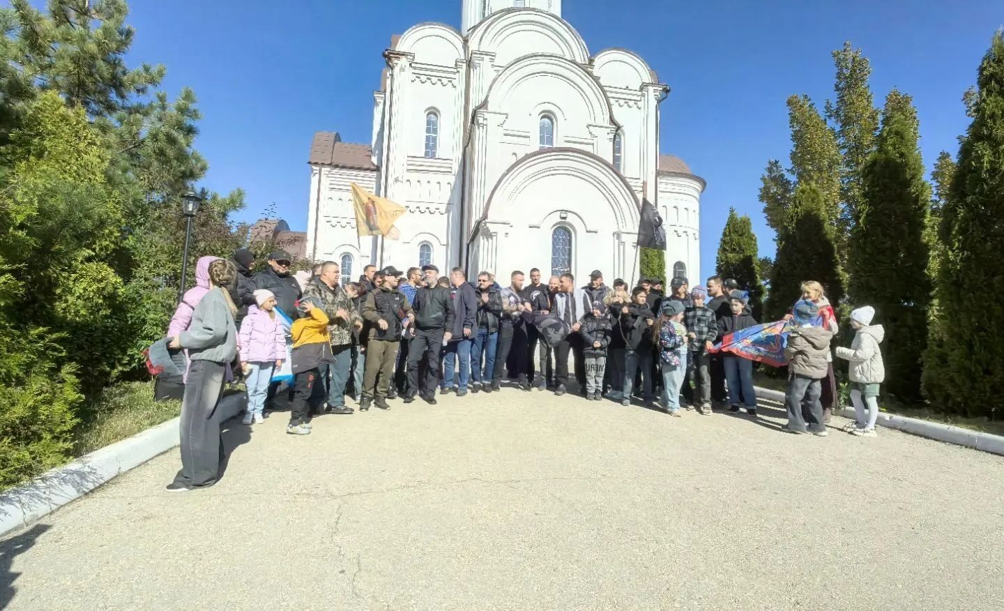 На территории храма состоялось мероприятие «Русский двор»